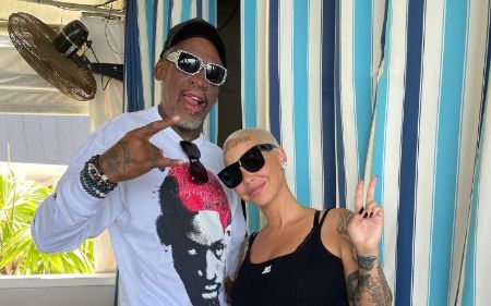 Dennis Rodman accused his first wife of cheating.